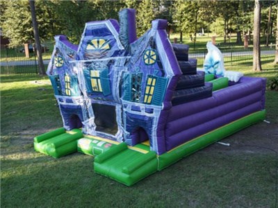 Inflatable haunted house maze / halloween inflatable haunted house castle 